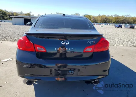 2012 Infiniti G37 Sedan Journey z USA, uszkodzony, nr VIN JN1CV6AP9CM620312